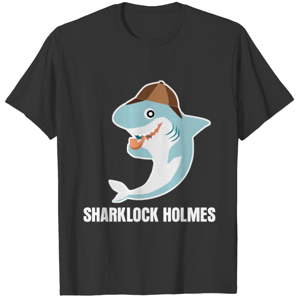 Megalodon Shark - Funny Swimmer Graphic T-shirt