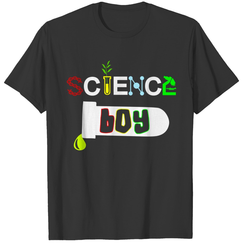 science boy nerd design gift T Shirts