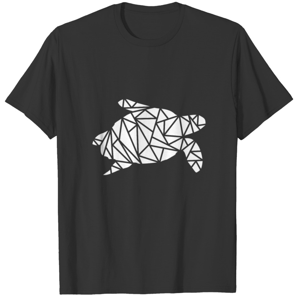floating sea turtle T-shirt