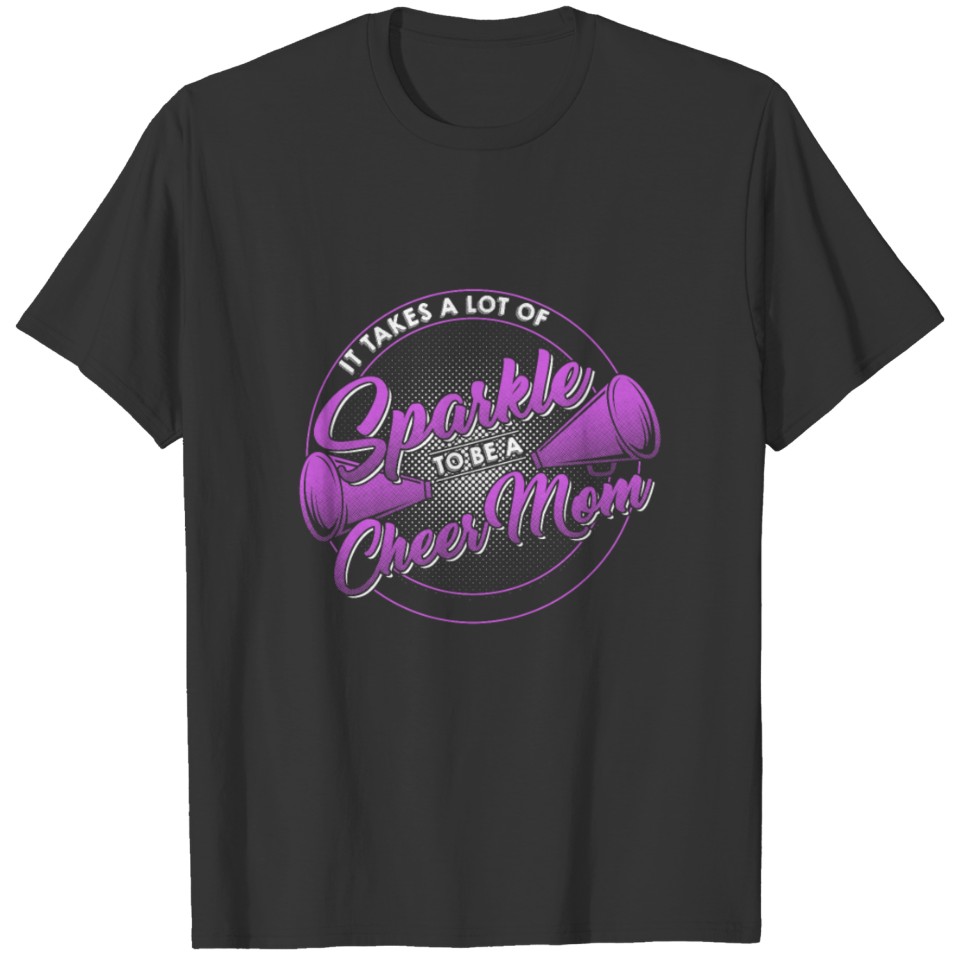 Cheer Mom Cheerleader Cheerleading Mother Gift T-shirt