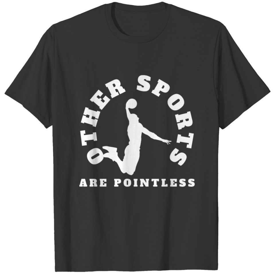 Basketball Outdoor Crossover Slam Dunk Gift Idea T-shirt