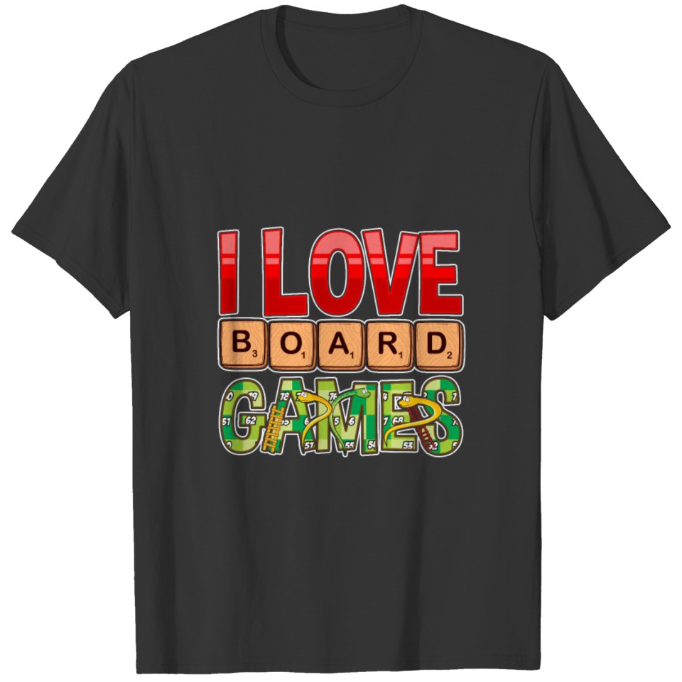 Board Game Lover Strategy Table Gambling T-shirt