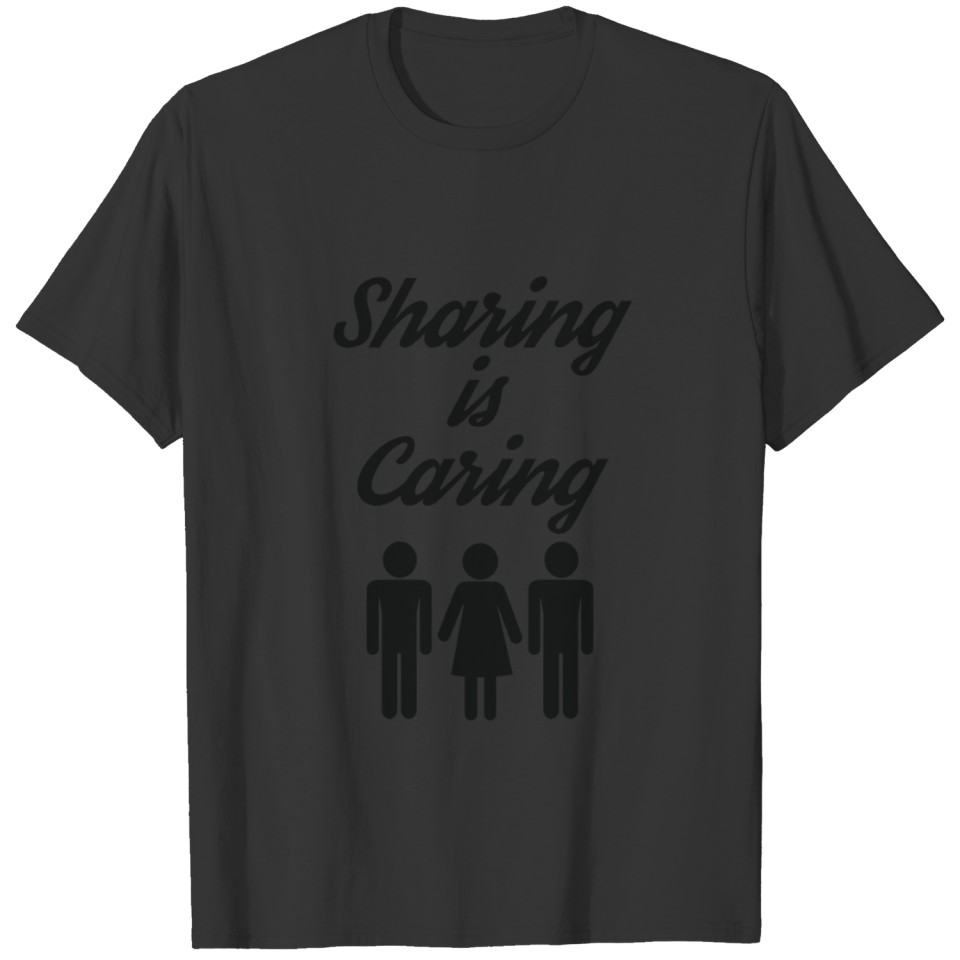Kinky Adult Humor Gift Sharing is Caring T-shirt
