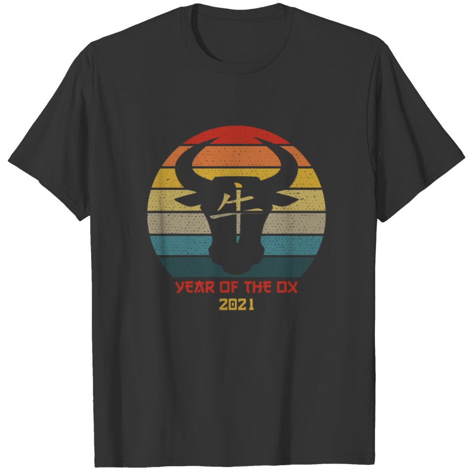 Chinese new year 2012 - lunar new year of the ox T-shirt