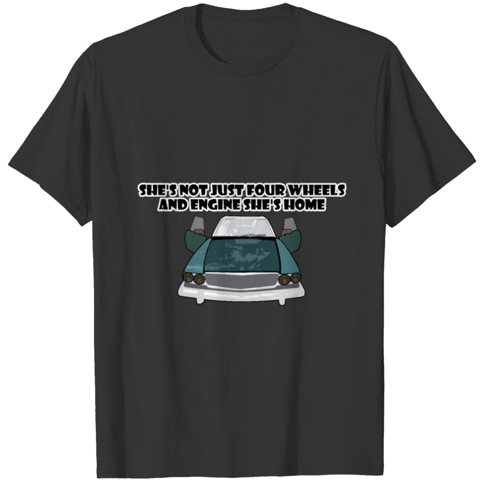Vintage Antique muscle car saying / gift idea car T Shirts