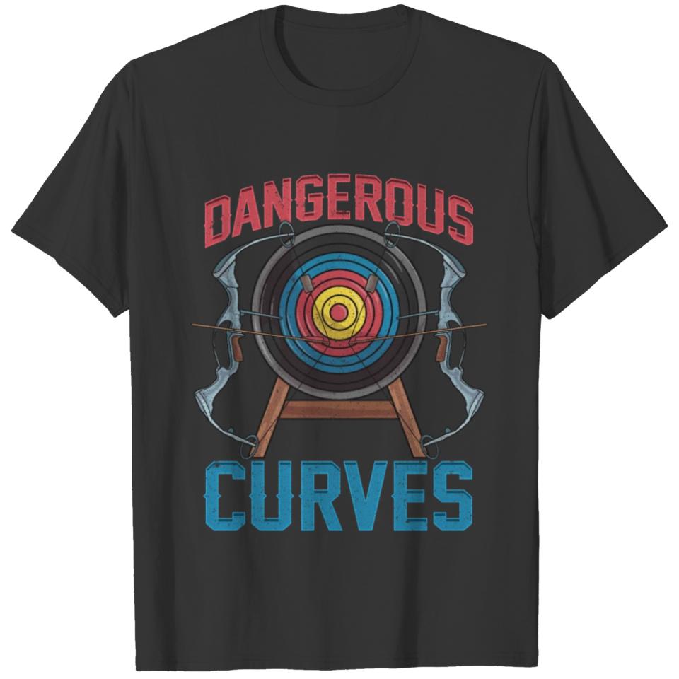 Archery Funny Body Curves Pun T-shirt