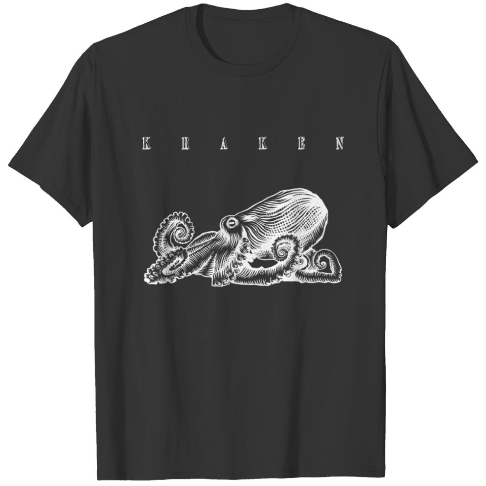 Octopus Tshirt deep sea creatures gift idea T-shirt