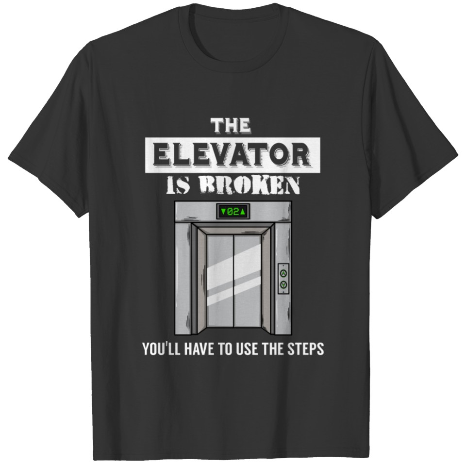 Elevator Buttons Gift Mechanic Technician T-shirt