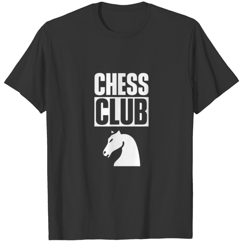 Chess club Player Match Course Hobby T-shirt
