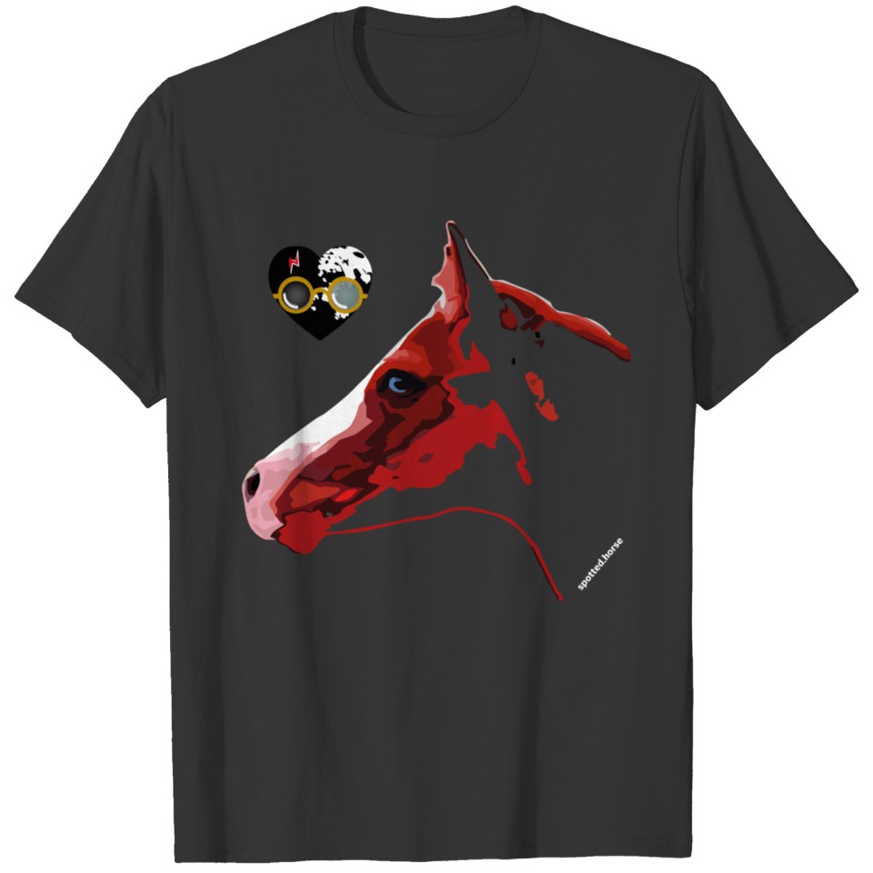 Spotted.Horse Appaloosa Colt Red T Shirts