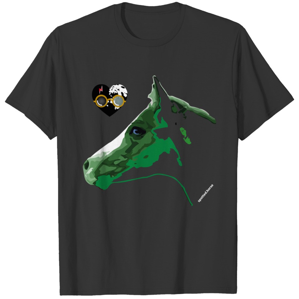 Spotted.Horse Appaloosa Colt Green T Shirts