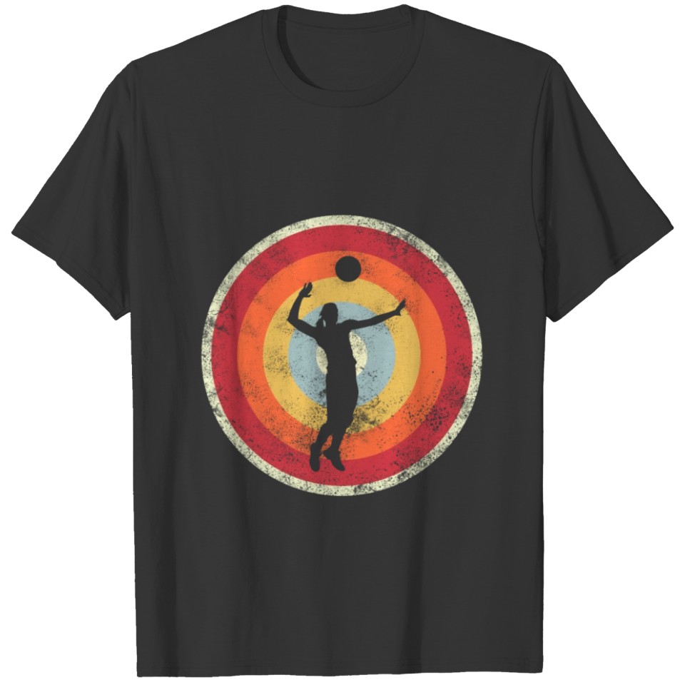 Vintage Volleyball Player Gift For Sports Lover T-shirt