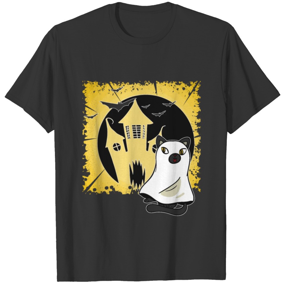 Ghost Or Cat? T-shirt