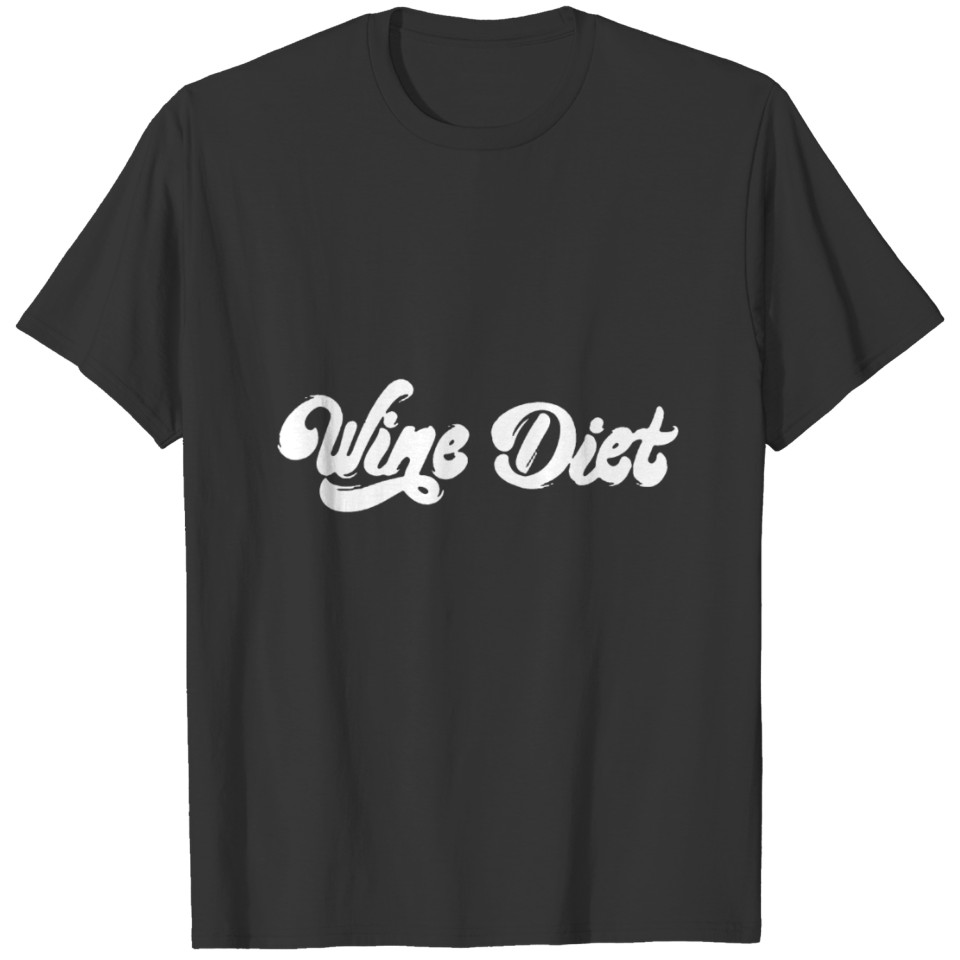 wine diet T-shirt