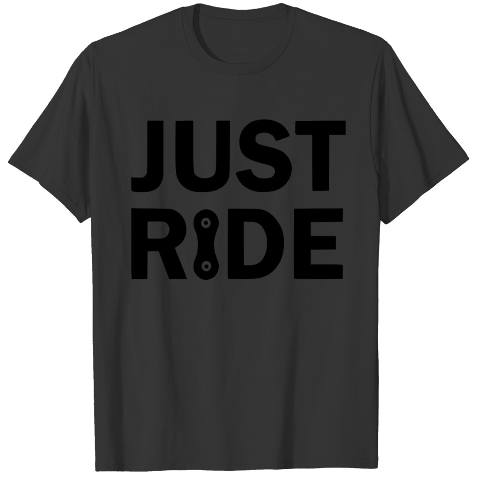 Just Ride Bike Cycling Biker Bicycle Gift T Shirts