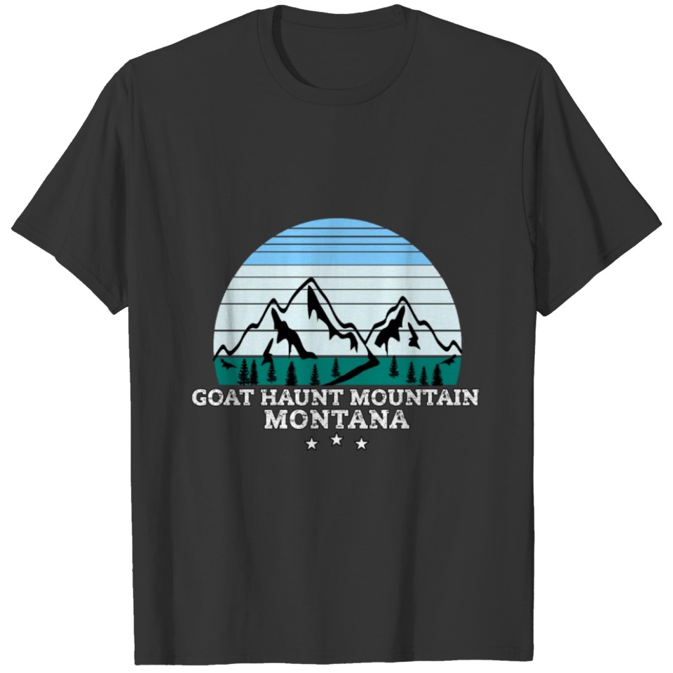 GOAT HAUNT MOUNTAIN Montana T-shirt