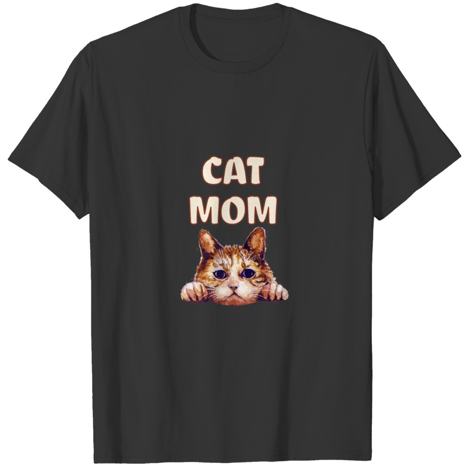 Cat Mom Cat Lovers Premium T Shirts