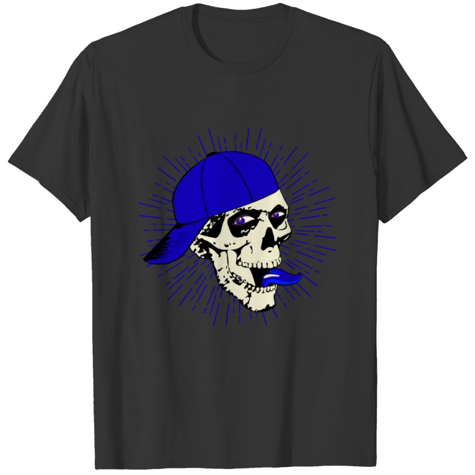 skull skeleton gift T-shirt