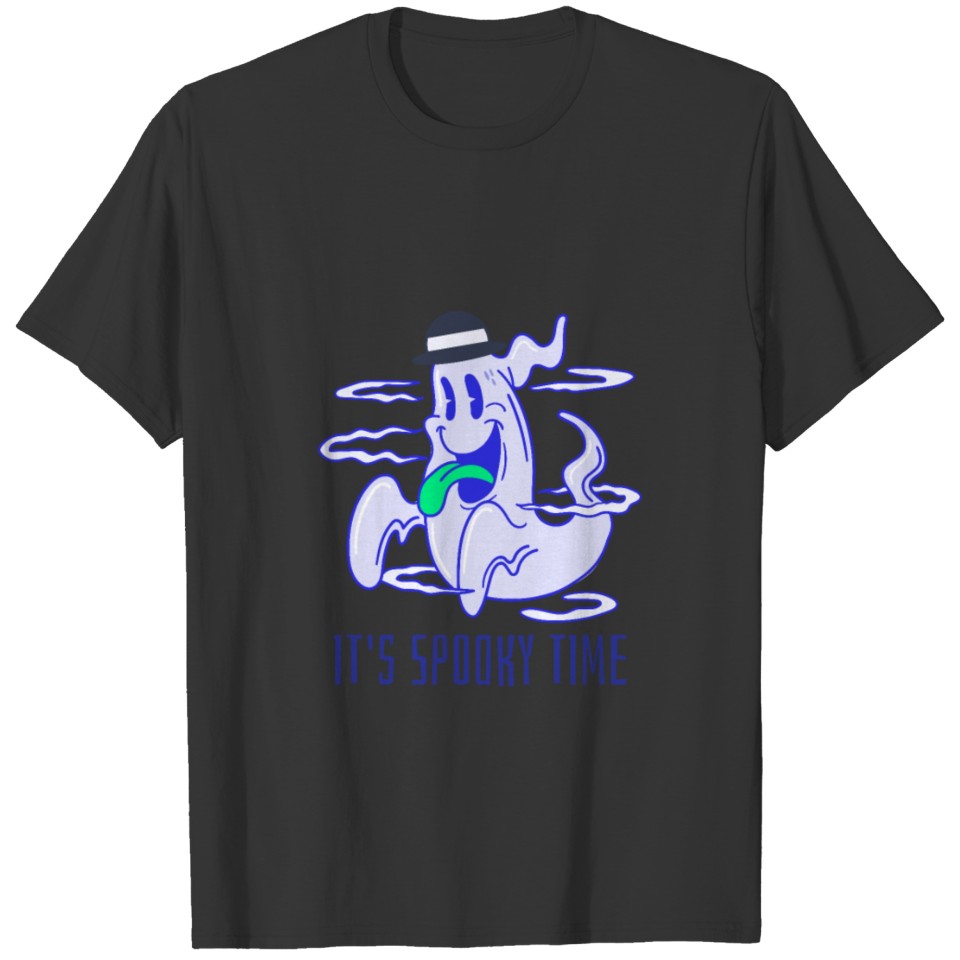 It's SPOOKY TIME Halloween Ghost T-shirt