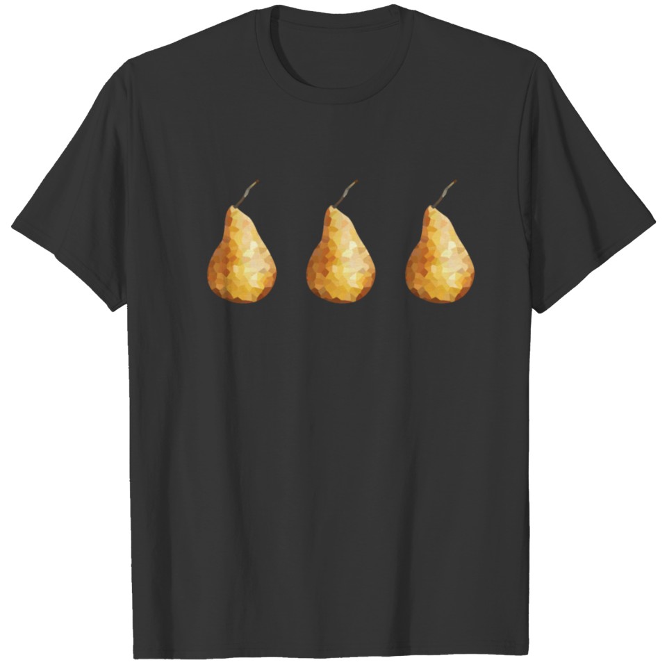 pears 1x3 pattern, fill, repeating, tiled | elegan T-shirt