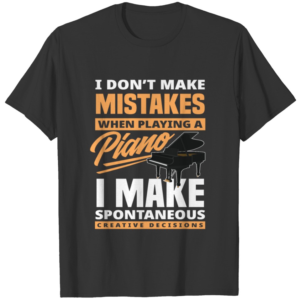 Piano music school music student gift T Shirts