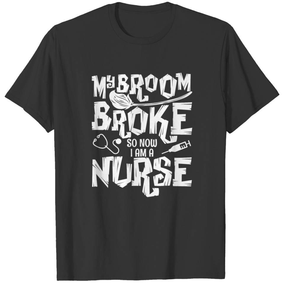 Nurse Witch Halloween Gift T Shirts