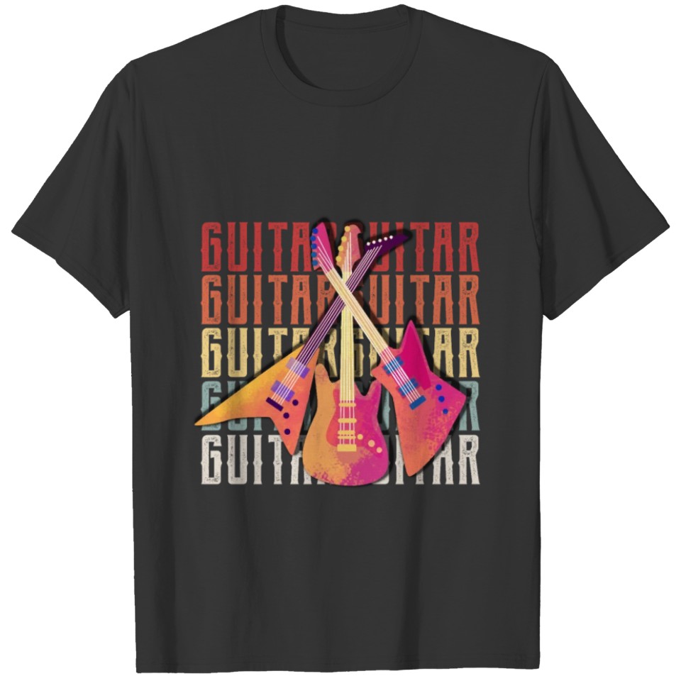 Guitar Music Bassist Gift T-shirt
