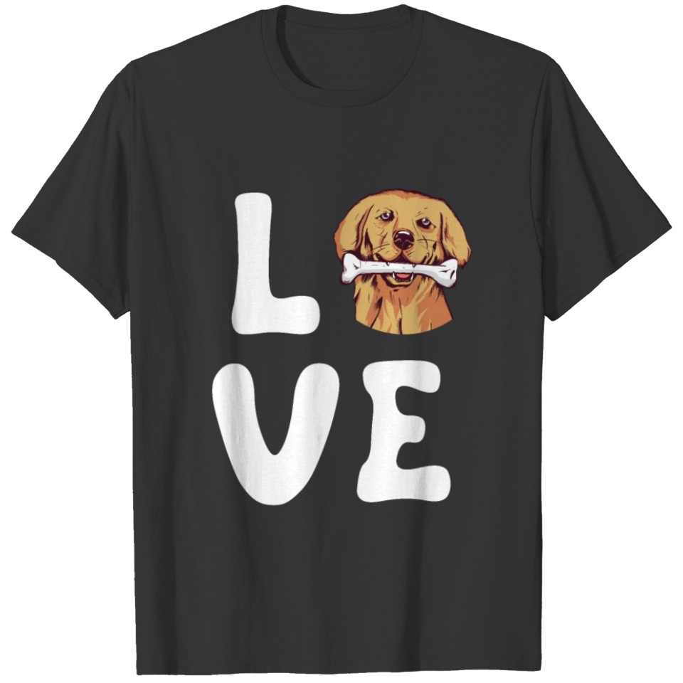Golden Retriever Dog Owner Gift T-shirt
