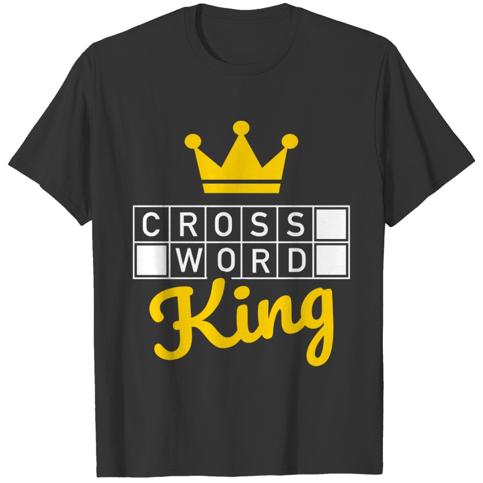 Crossword puzzles T-shirt