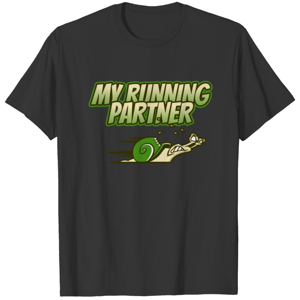 Running Partner Jogger Marathon Cardio Gift T-shirt