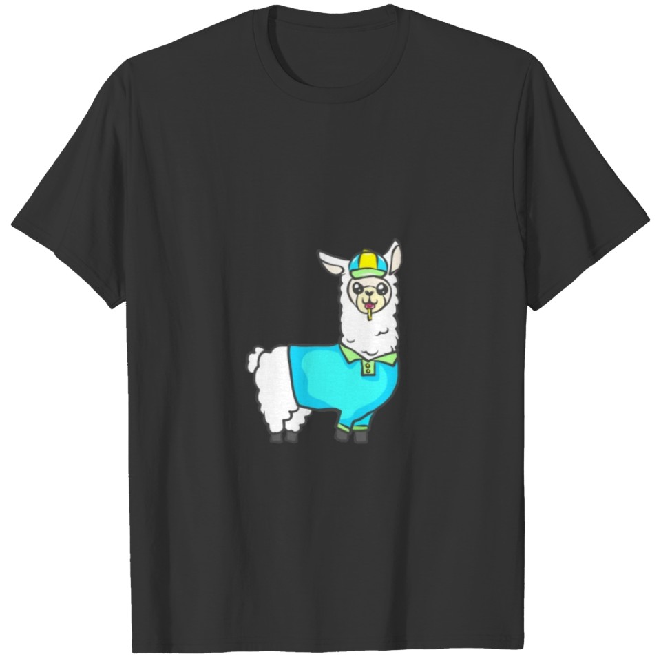 Alpaca Llama Farmer Farmer Funny T-shirt