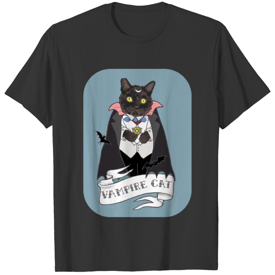 Vampire cat Classic T Shirt T-shirt