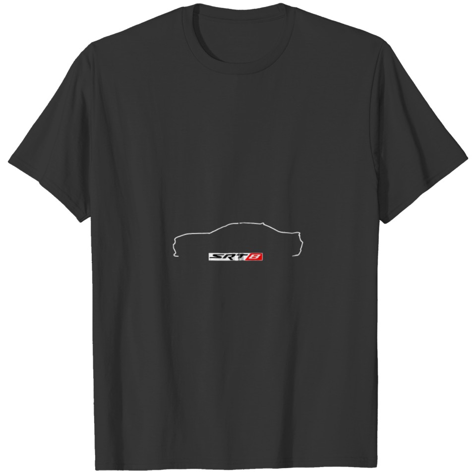 Srt8 Challenger Outline Zip Gift T Shirts