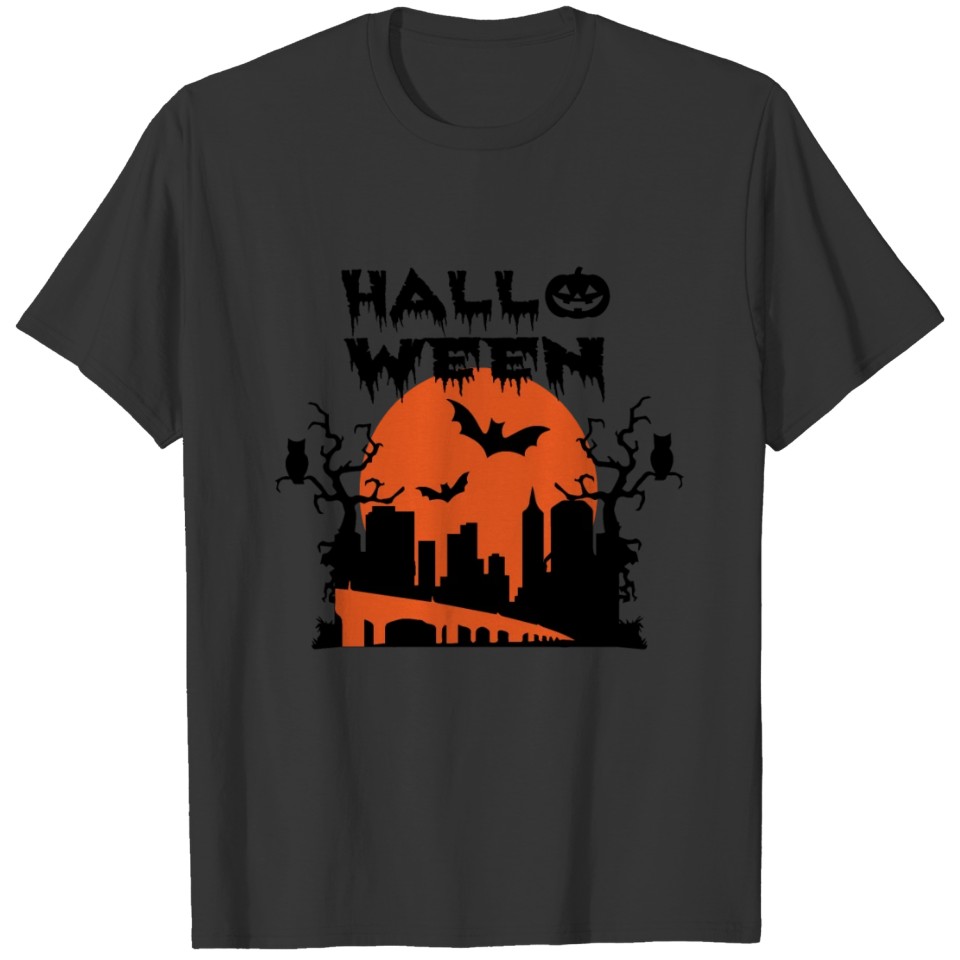 Halloween costume gift idea, happy Halloween party T-shirt