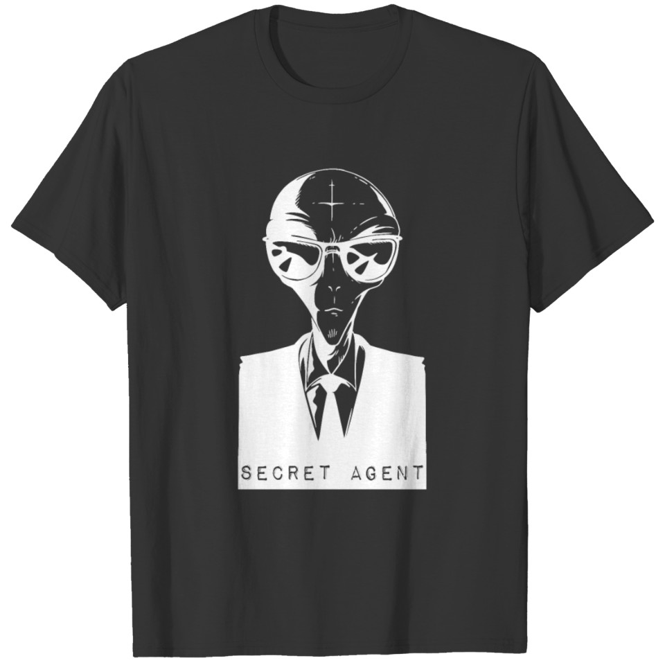 Alien Secret Agent T-shirt