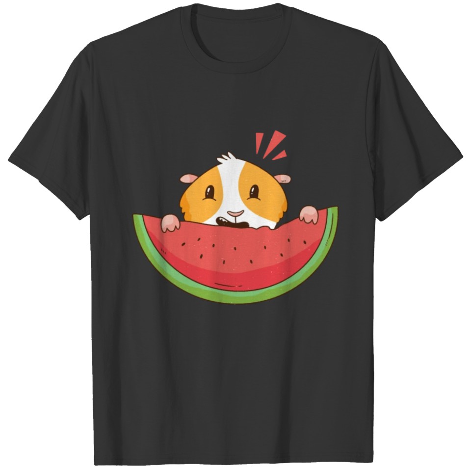 Guinea Pig Watermelon - for Men, Women and Kids T Shirts