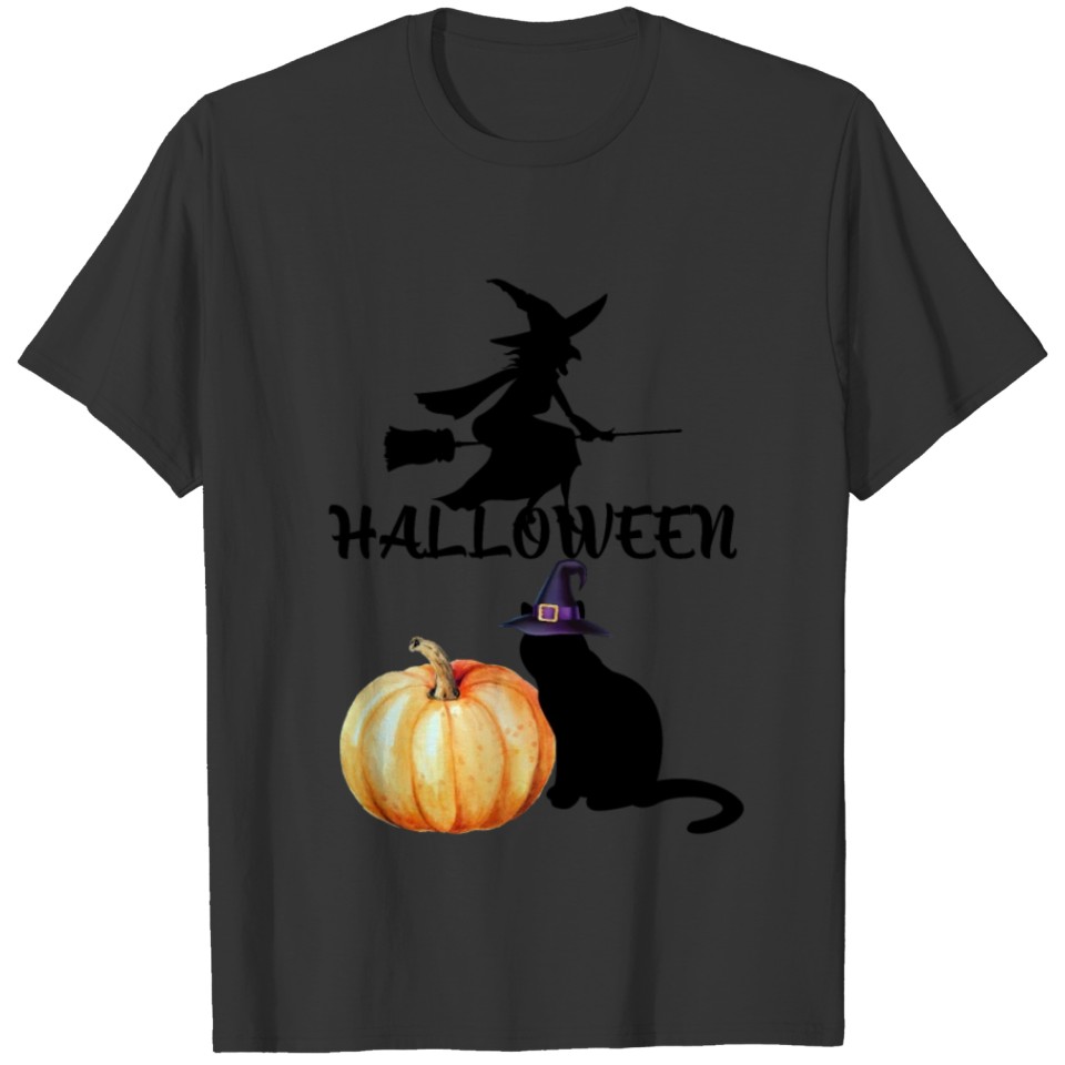 Flying in Halloween T-shirt