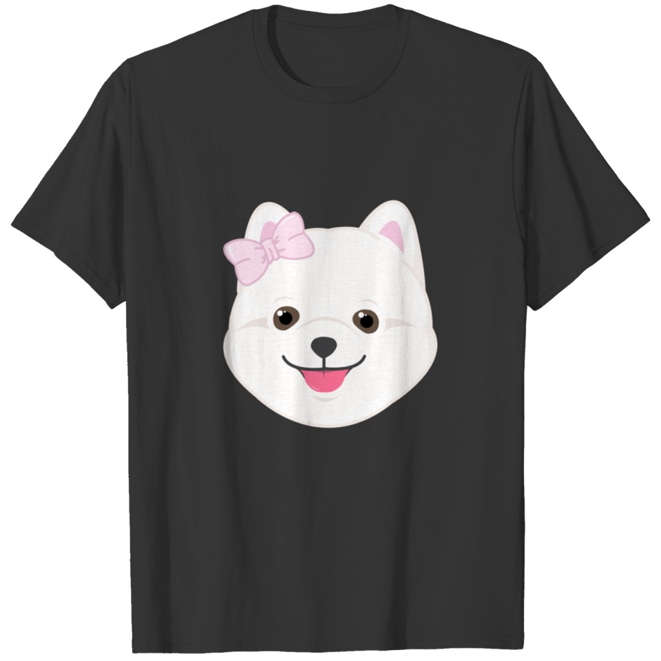 Pomeranian dog r T-shirt