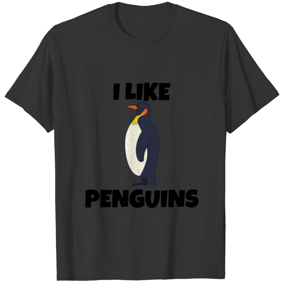 Penguin Gift : I like Penguins T-shirt