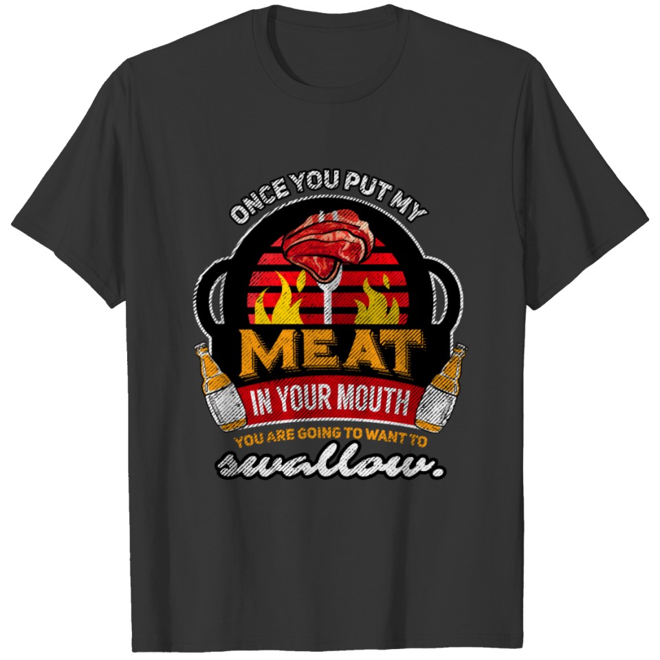 barbecue grill T-shirt