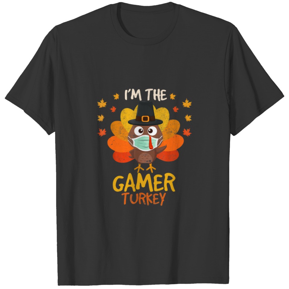 Gamer Turkey Funny Thanksgiving 2020 Face mask T Shirts