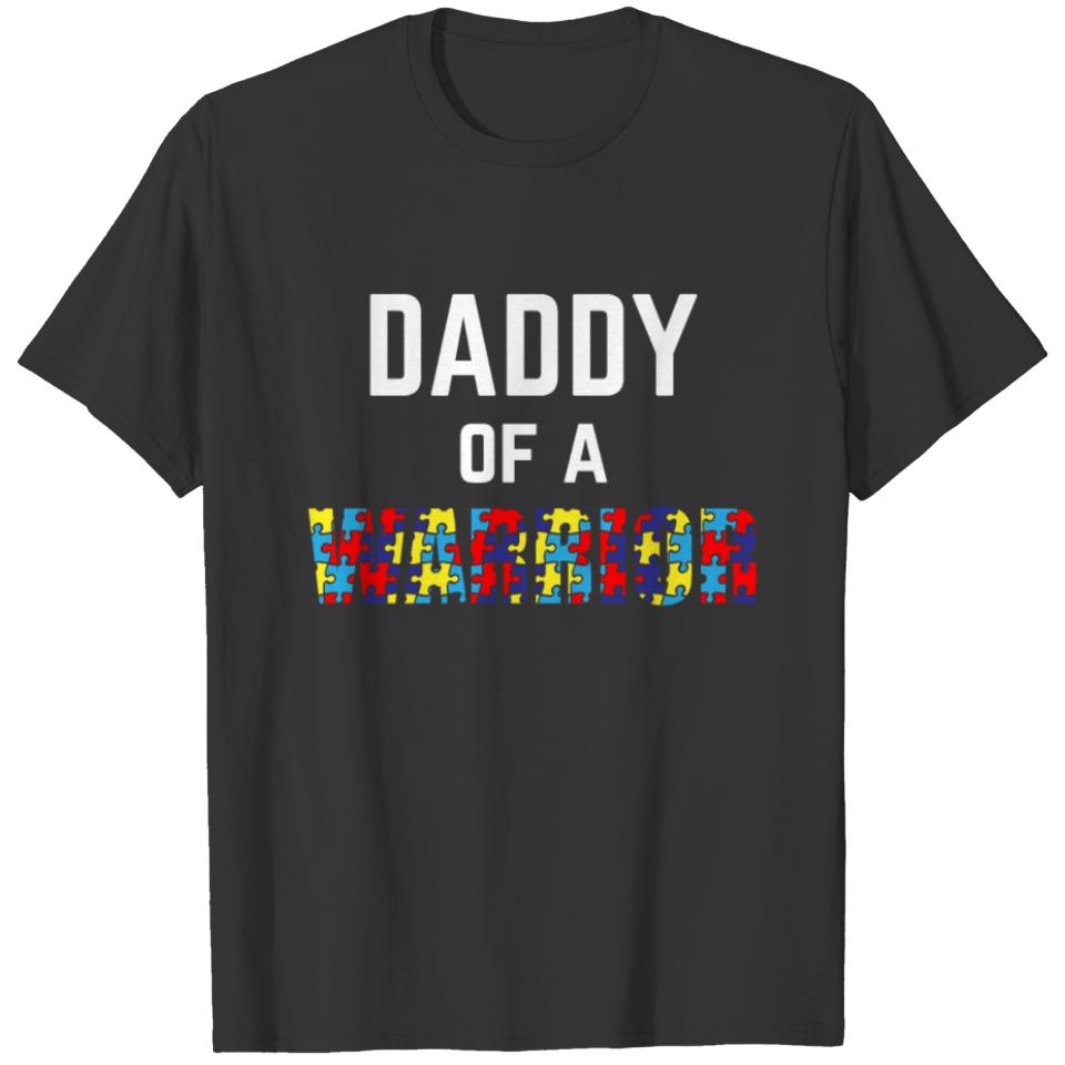Daddy Of A Warrior T-shirt