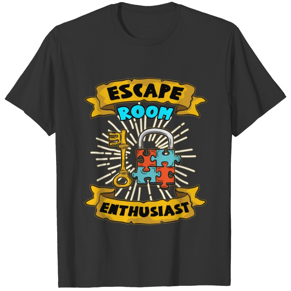 Escape Room Enthusiast T-shirt