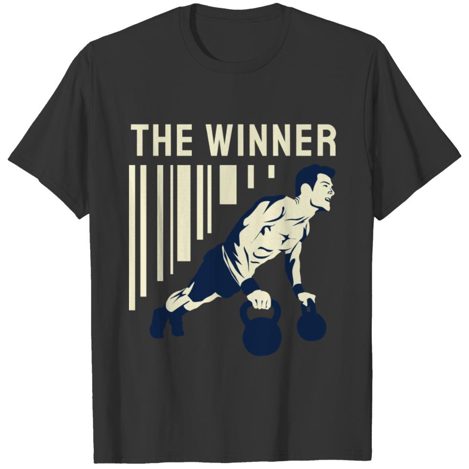 The Winner - Gym, Fitness T-shirt