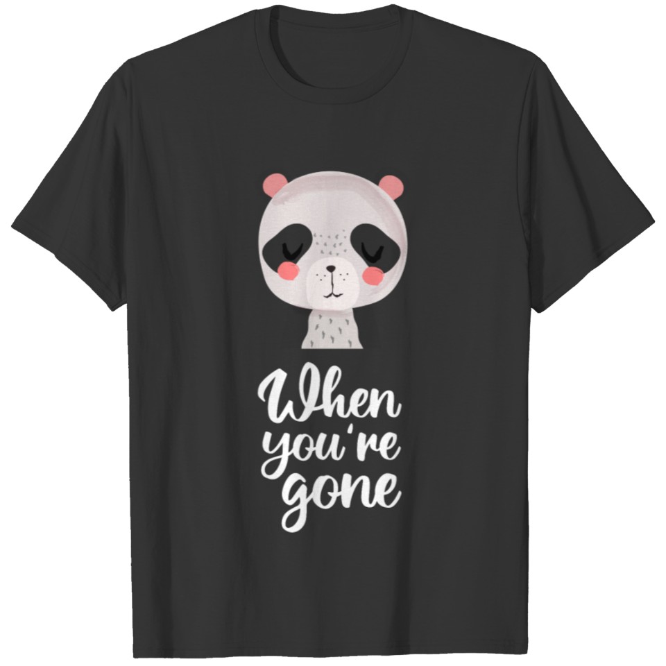 Love, Panda-Bear, feelings, emotion, lovers, baby T-shirt