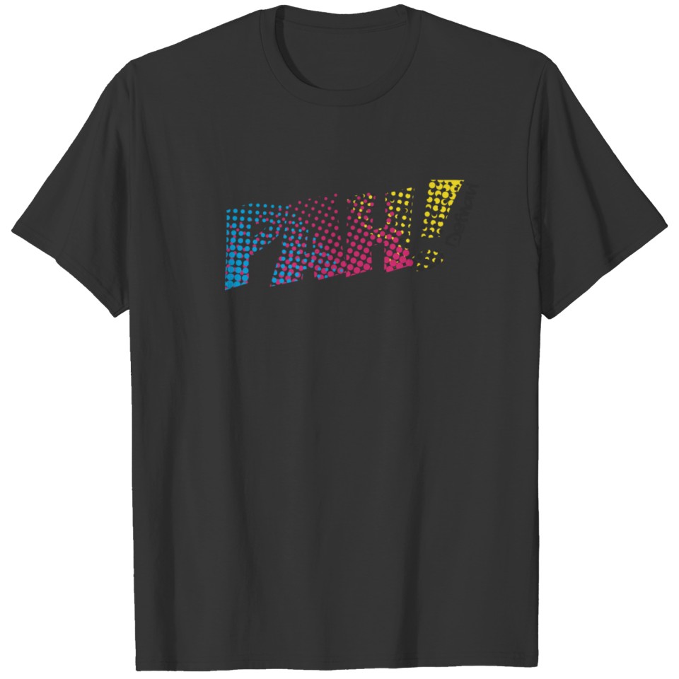 DEAF PAH! CMYK T-shirt