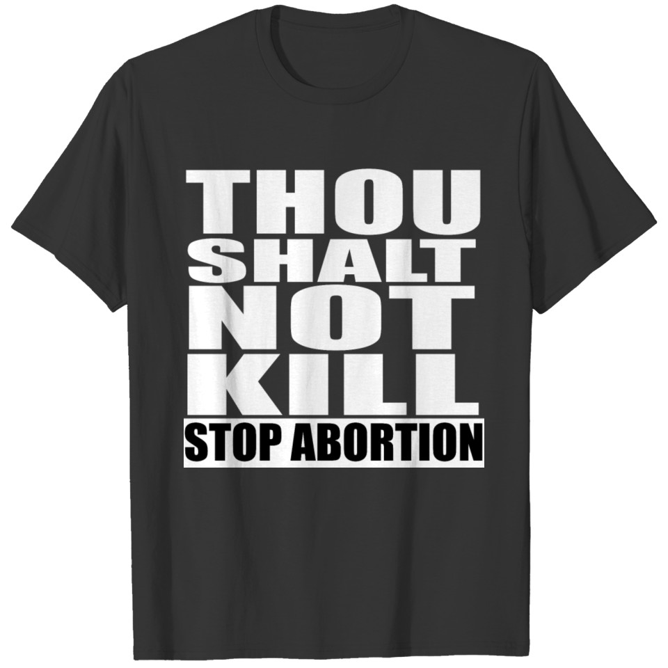 SHALT NOT KILL T-shirt