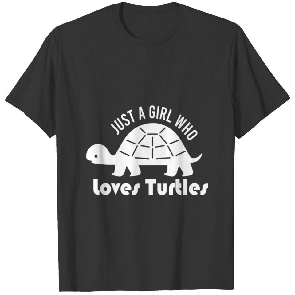 Just A Girl Who Loves Turtles T-shirt