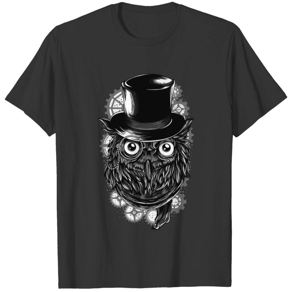 Steampunk Owl T-shirt