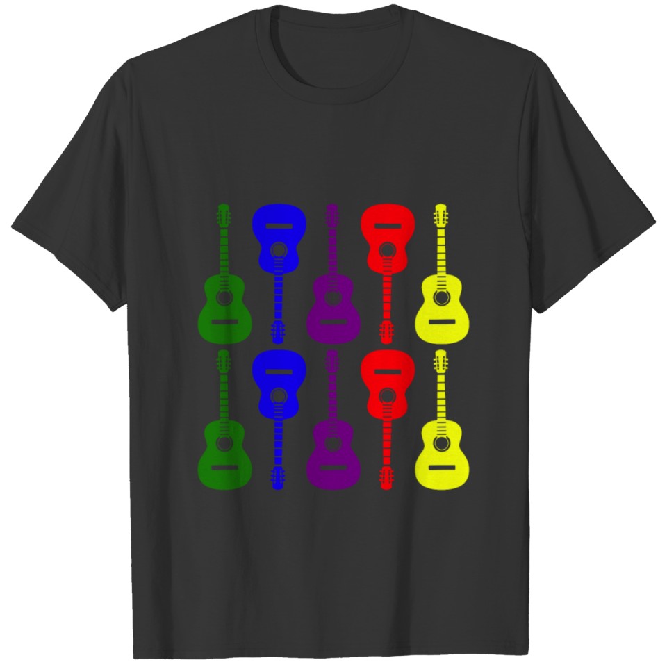 Guitar Player Electric Guitar Instrument Rock Gift T-shirt